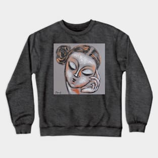 Thinking Muse - Portrait Crewneck Sweatshirt